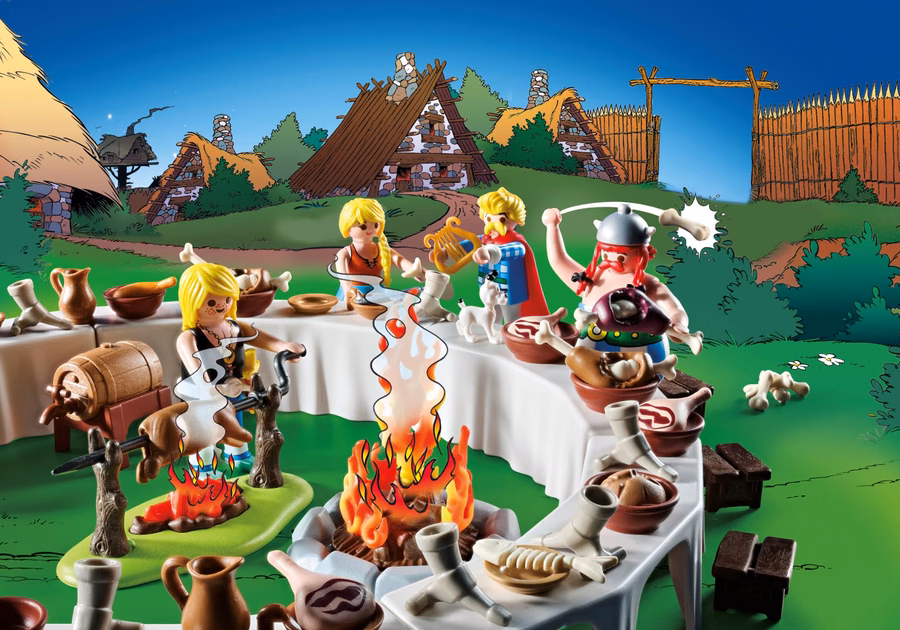 Asterix: Banchetul satului