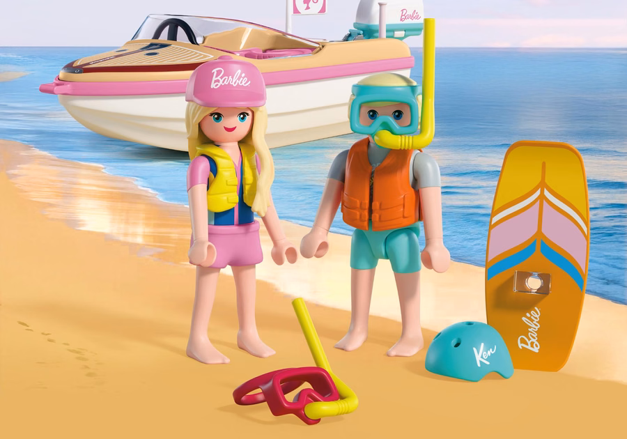 PLAYMOBIL x Barbie™ Barcă de aventură