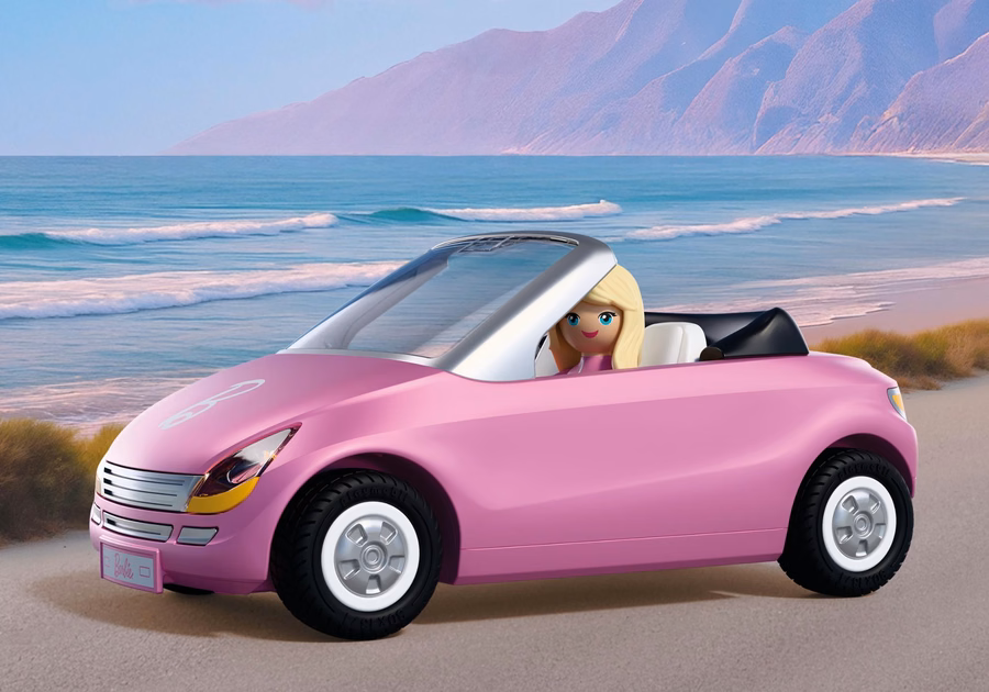 PLAYMOBIL x Barbie™ Mașinuță decapotabilă