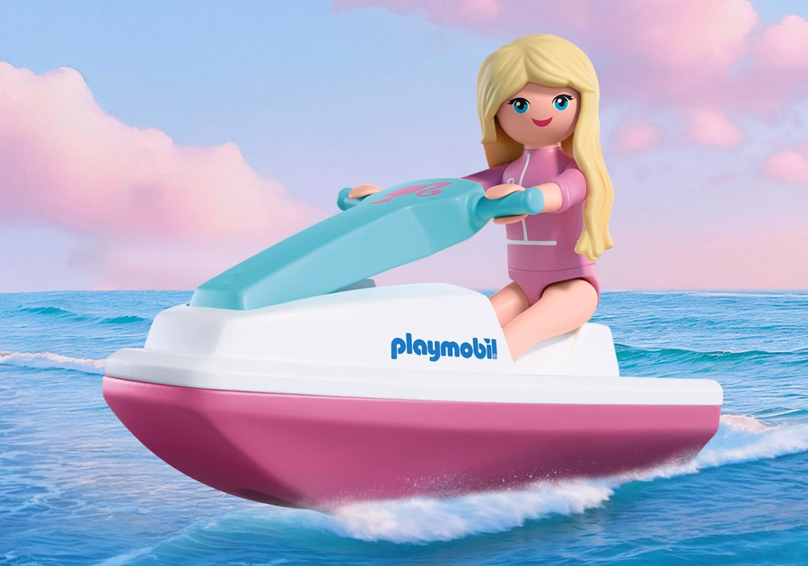 PLAYMOBIL x Barbie™ Mașinuță decapotabilă