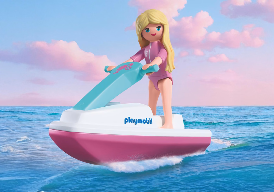 PLAYMOBIL x Barbie™ Mașinuță decapotabilă