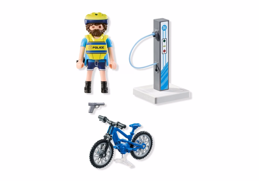 Patrulă de biciclete a poliției