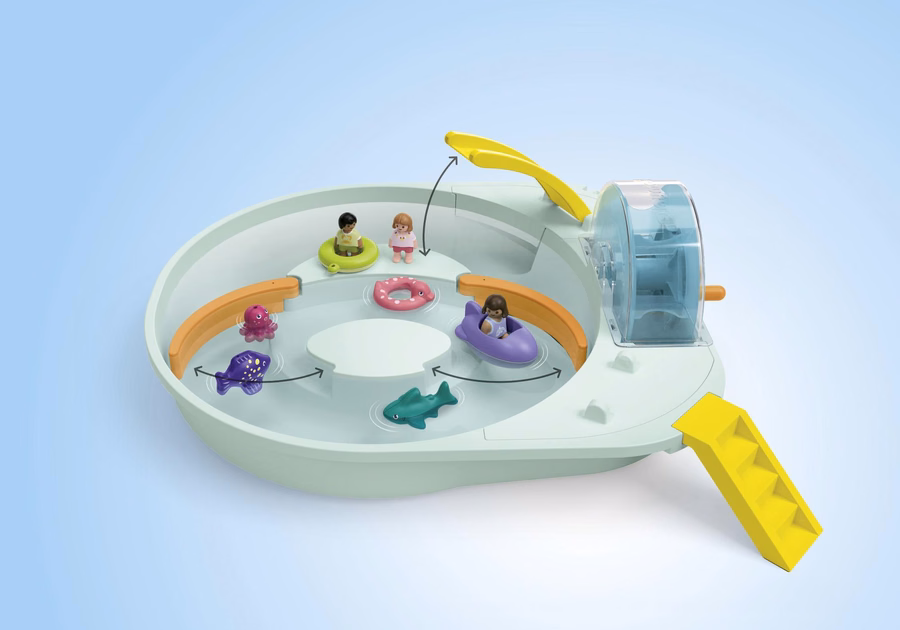 JUNIOR AQUA: Set de aventură acvatică Splash and Learn