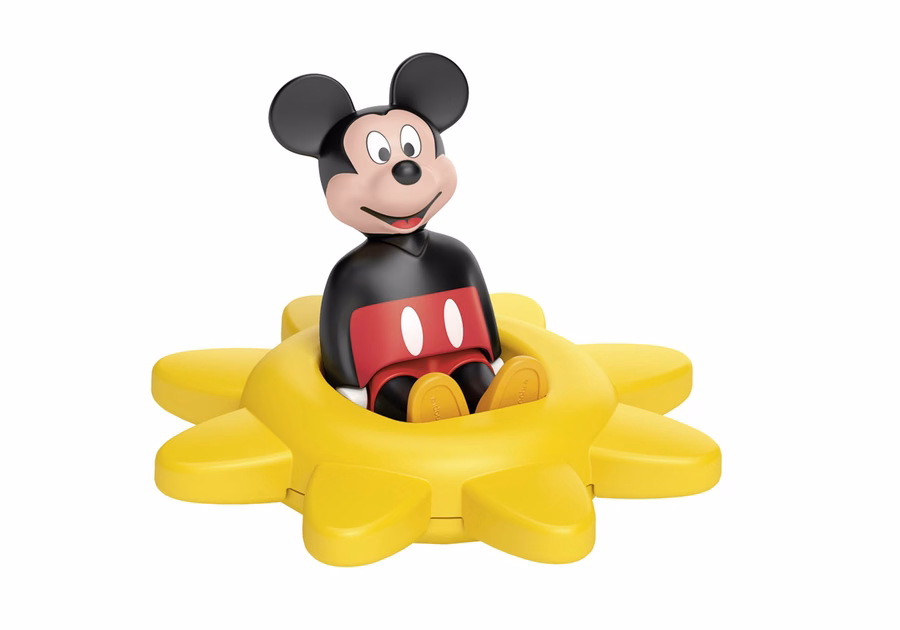 JUNIOR și Disney: Soarele rotitor al lui Mickey Mouse cu funcție zornăitoare