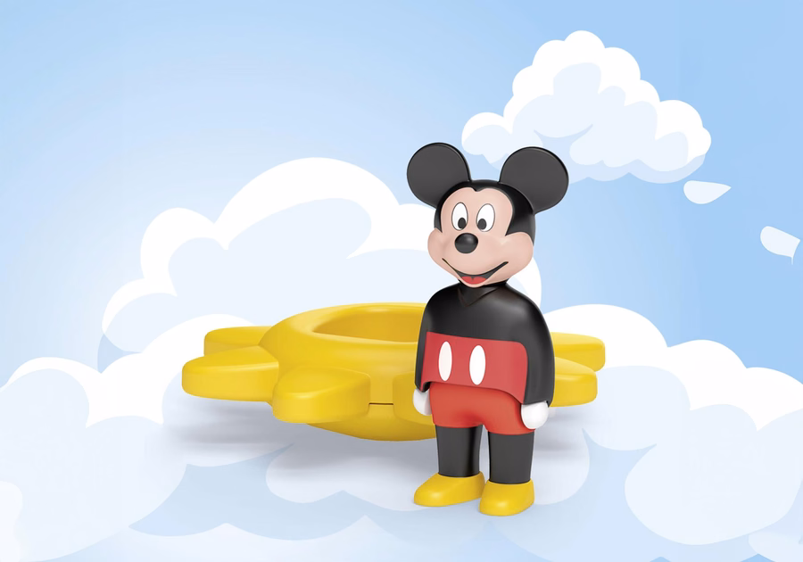 JUNIOR și Disney: Soarele rotitor al lui Mickey Mouse cu funcție zornăitoare