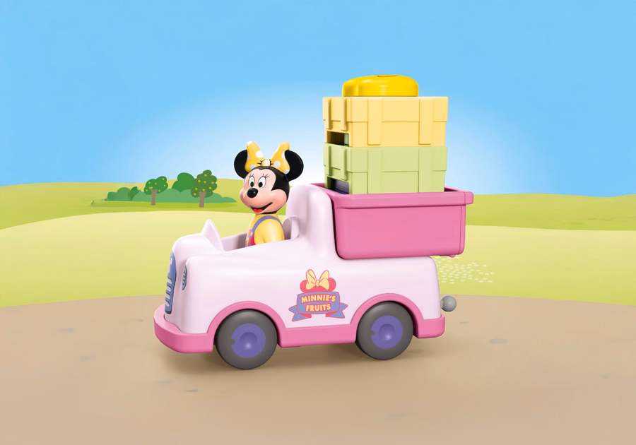 JUNIOR & Disney: Camionul cu fructe de sortat culori al lui Minnie Mouse