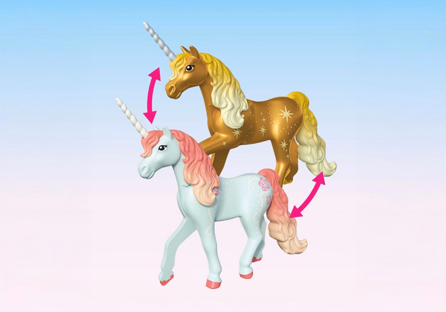 Unicorn de colecție: Trandafir ceresc cu zână