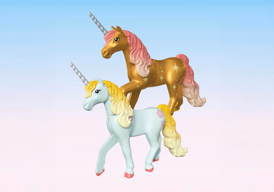 Unicorn de colecție: Trandafir ceresc cu zână