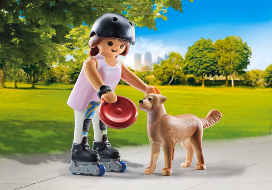Patinator cu Retriever