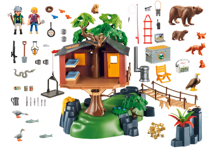 Casa din copac aventură